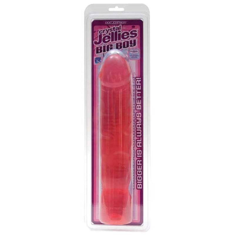 Crystal Jellies 12" Big Boy Dildo