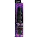 Black Magic 7" Ribbed Vibrator