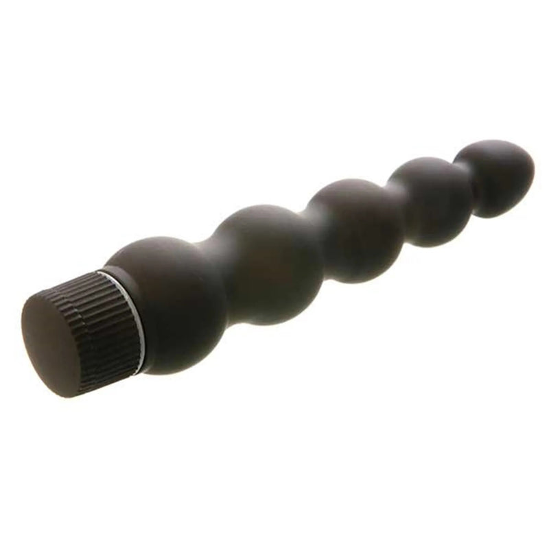 Black Magic 7" Ribbed Vibrator