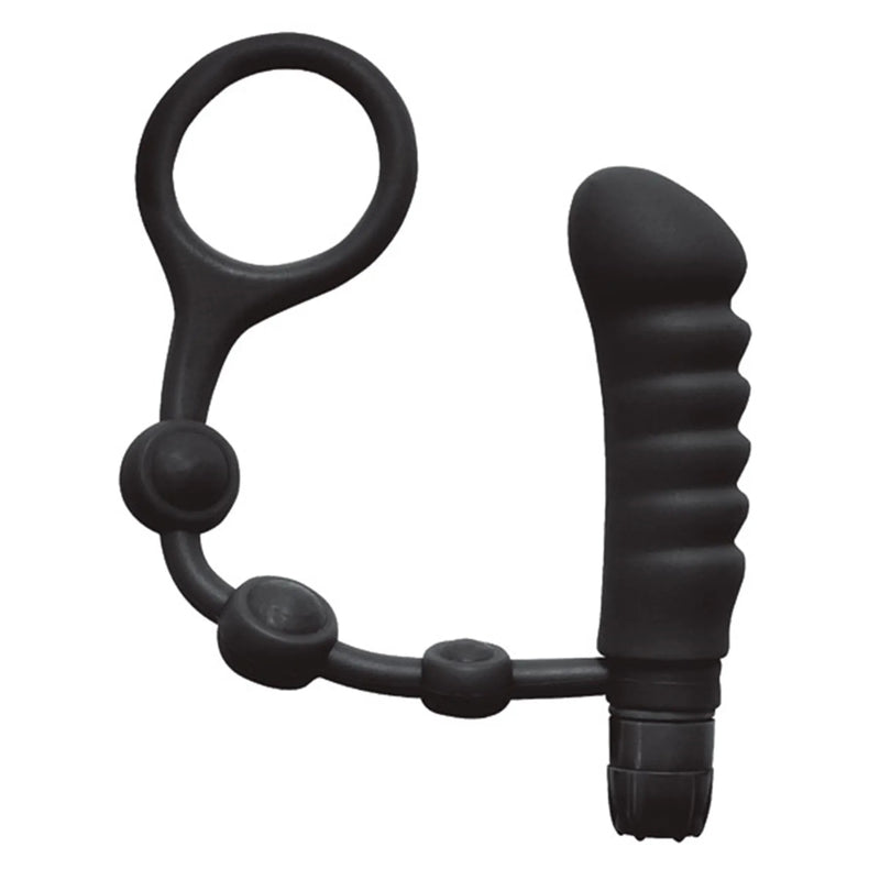 Penis Ring W/Vibrating Anal Pleaser