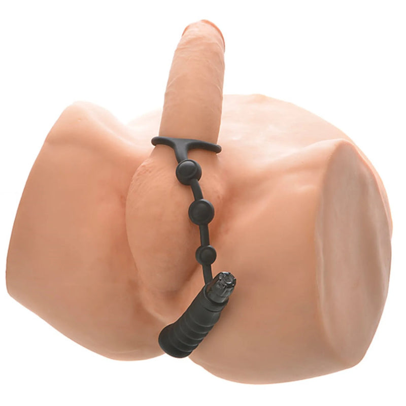 Penis Ring W/Vibrating Anal Pleaser