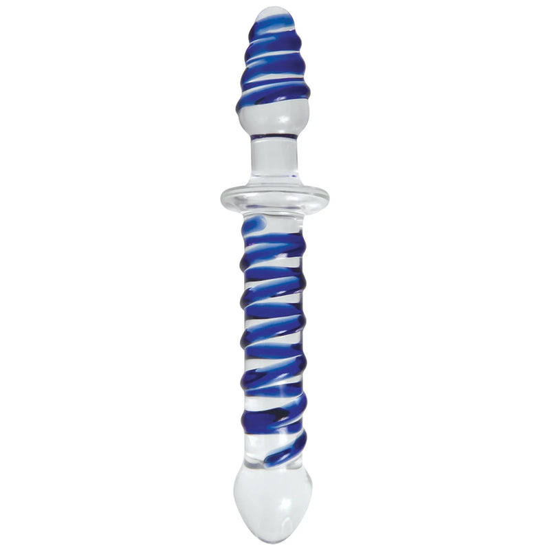 Twisted Love Glass Dildo