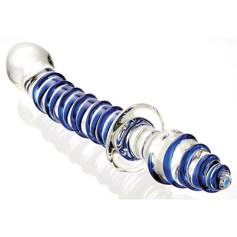 Twisted Love Glass Dildo