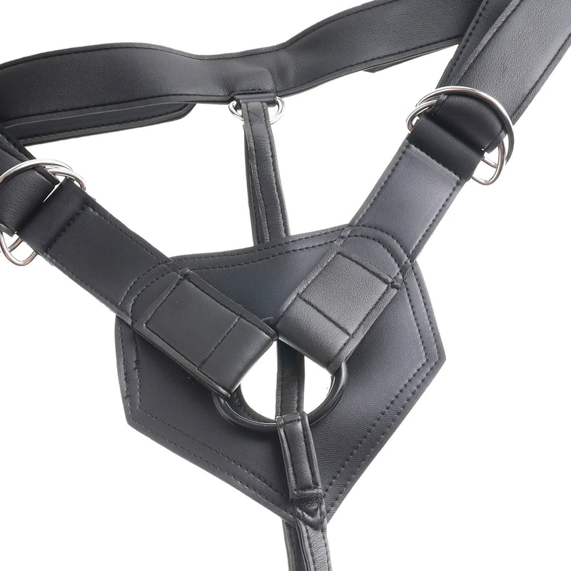 KingCock Strap-On Harness with 6 Inch Dildo