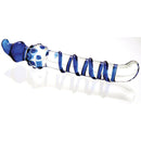 Blue Swirl Glass 4-Way 'G'