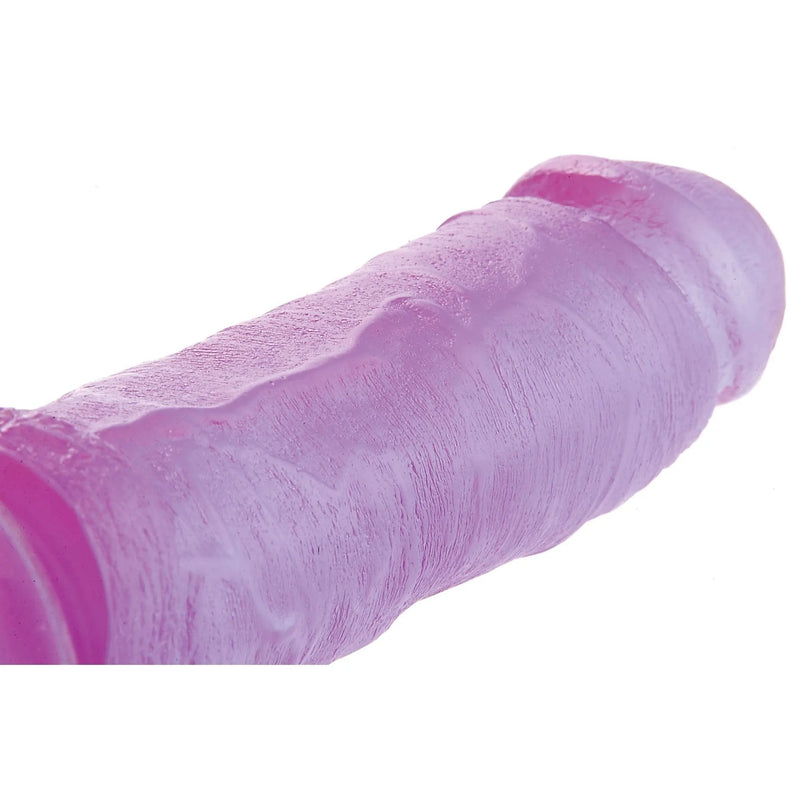 Crystal Jellies 8" Ballsy Dildo