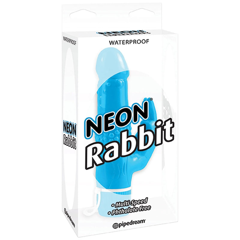 Waterproof Neon Rabbit Vibrator