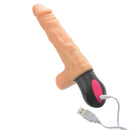 Realskin Warming Penis Vibrator