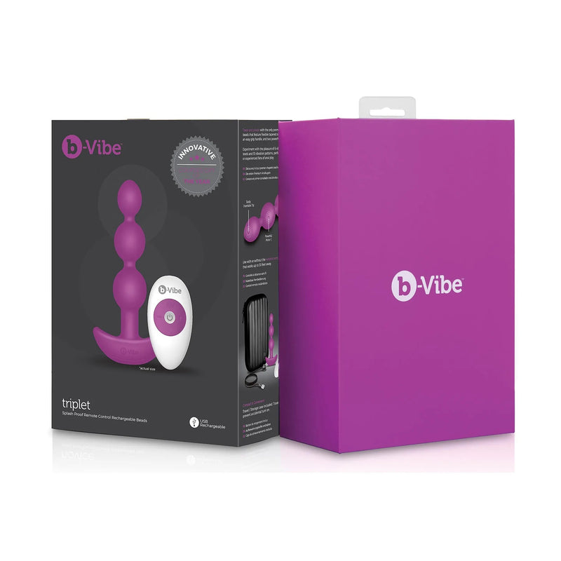 B-Vibe Triplet Anal Beads