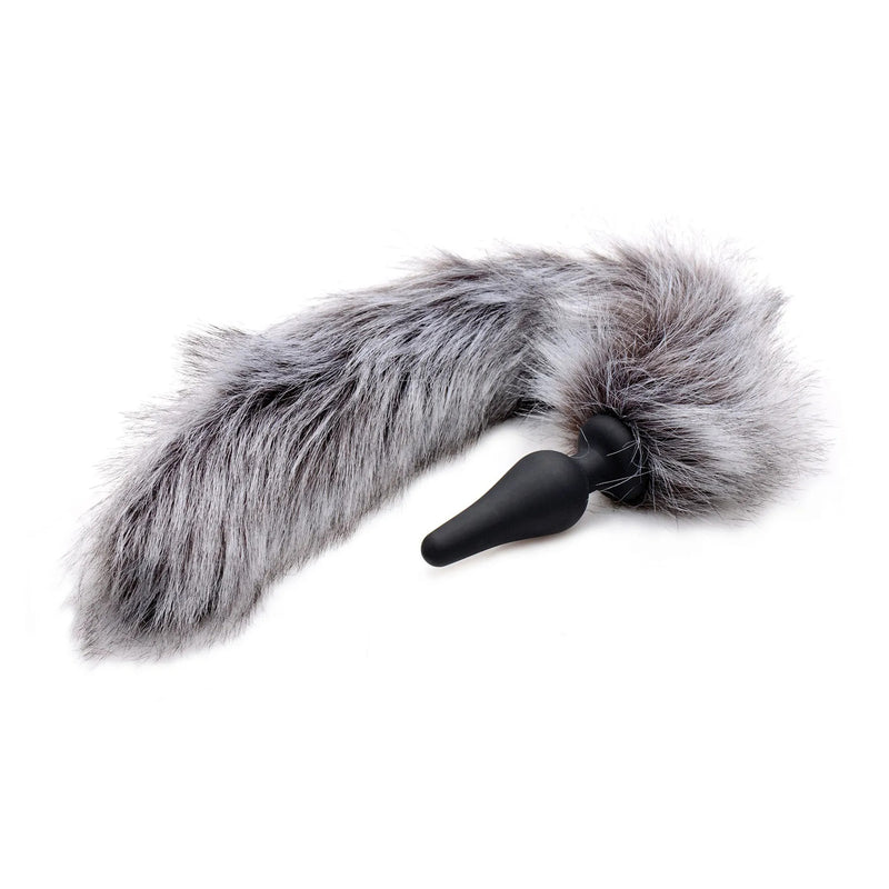 Tailz Grey Wolf Anal Plug & Ears Set