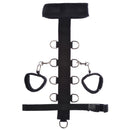 Lux Fetish Adjustable Neck & Wristraint Set