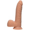 The D-Realistic D Ultraskyn Slim 7 Inch Dildo w/ Balls