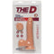 The D-Realistic D Ultraskyn Slim 7 Inch Dildo w/ Balls