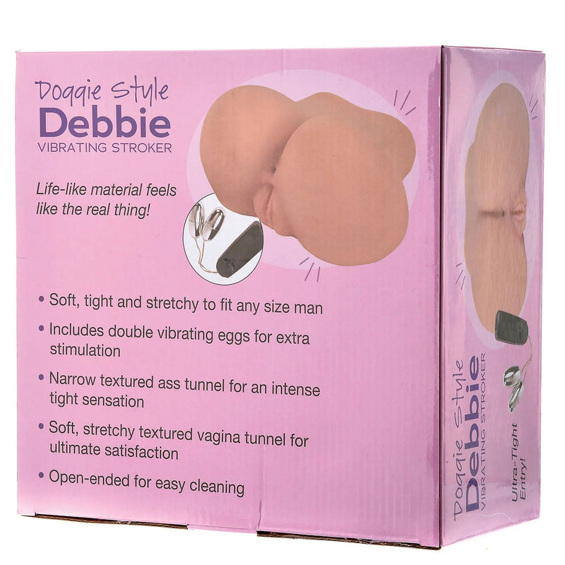 Doggie-Style Debbie Vibrating Stroker