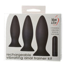 Rechargeable Vibrating Anal Trainer Kit