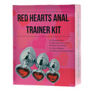 Red Hearts Anal Trainer Kit