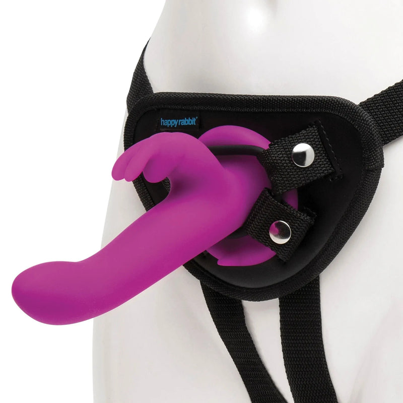 Happy Rabbit Vibrating Strap on Kit