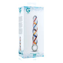 Gildo Rainbow Swirl Glass Dildo