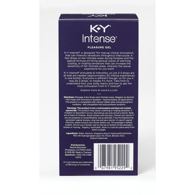 K-Y Intense Pleasure Gel