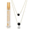 Gold Double Drop Pheromone Necklace Gift Set