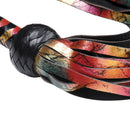 Rainbow Lambskin Leather Flogger