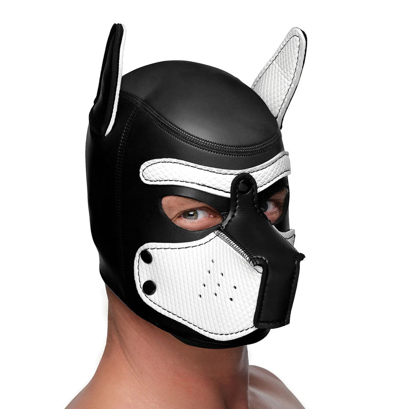 Spike Neoprene Puppy Bondage Hood